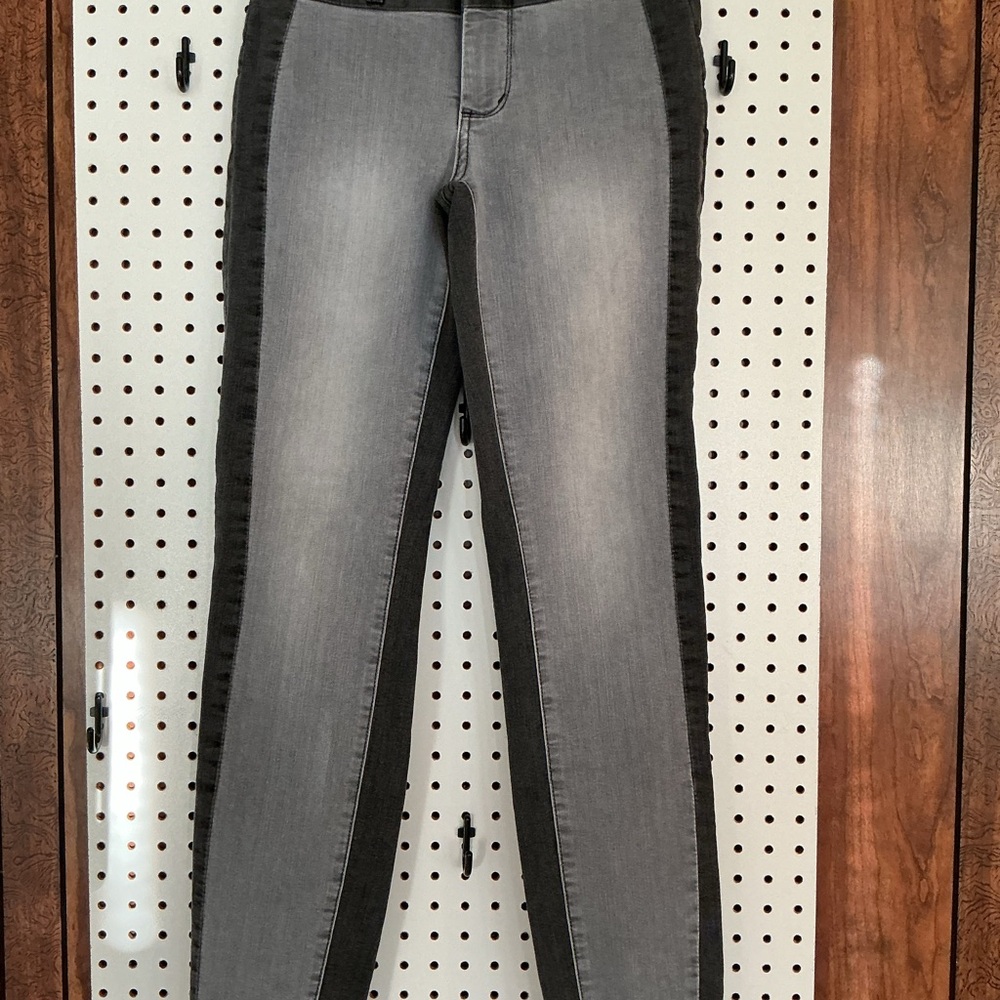 NYDJ Charcoal and Black Leggings
